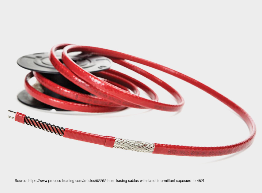 Why you should consider a self-regulating heat trace system-Self-regulating heating cable